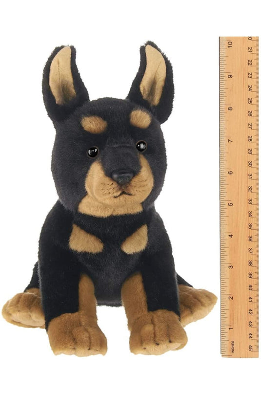 Doberman Pinscher Dog Stuffed Animal Toy Plush Dobie 13 