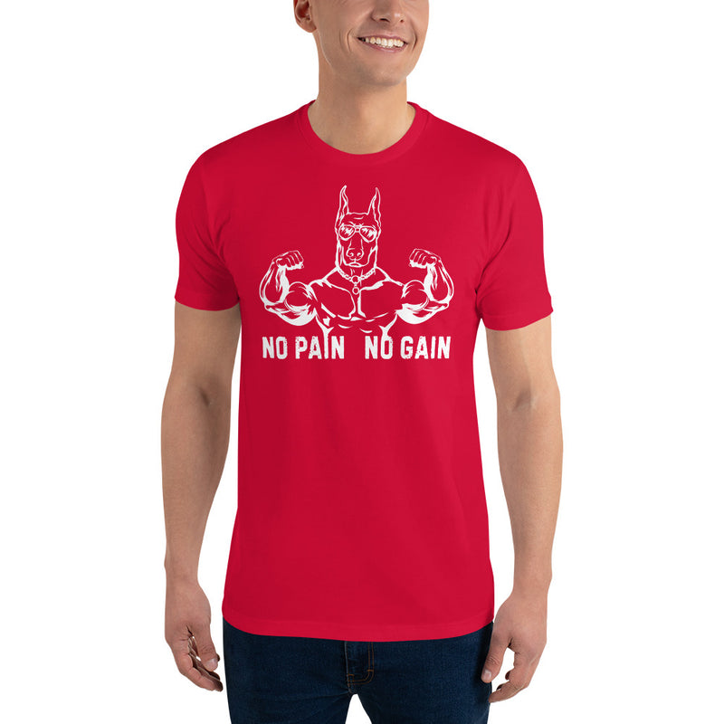 Load image into Gallery viewer, &quot;No Pain No Gain&quot; Doberman Tee
