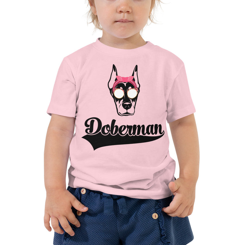 Load image into Gallery viewer, Toddler Short Sleeve Tee Diva Dobie
