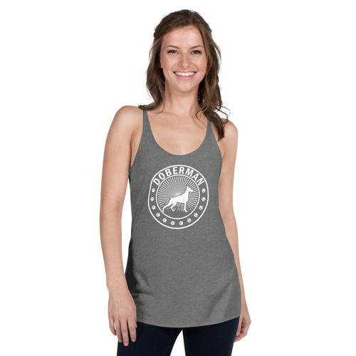 Doberman Racerback Tank