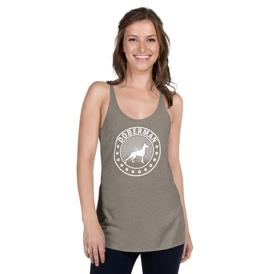 Doberman Racerback Tank