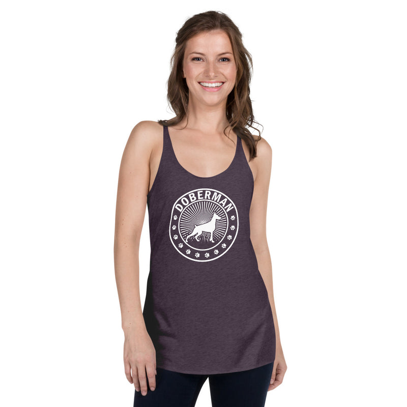 Load image into Gallery viewer, Doberman Racerback Tank
