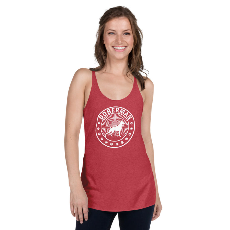 Load image into Gallery viewer, Doberman Racerback Tank
